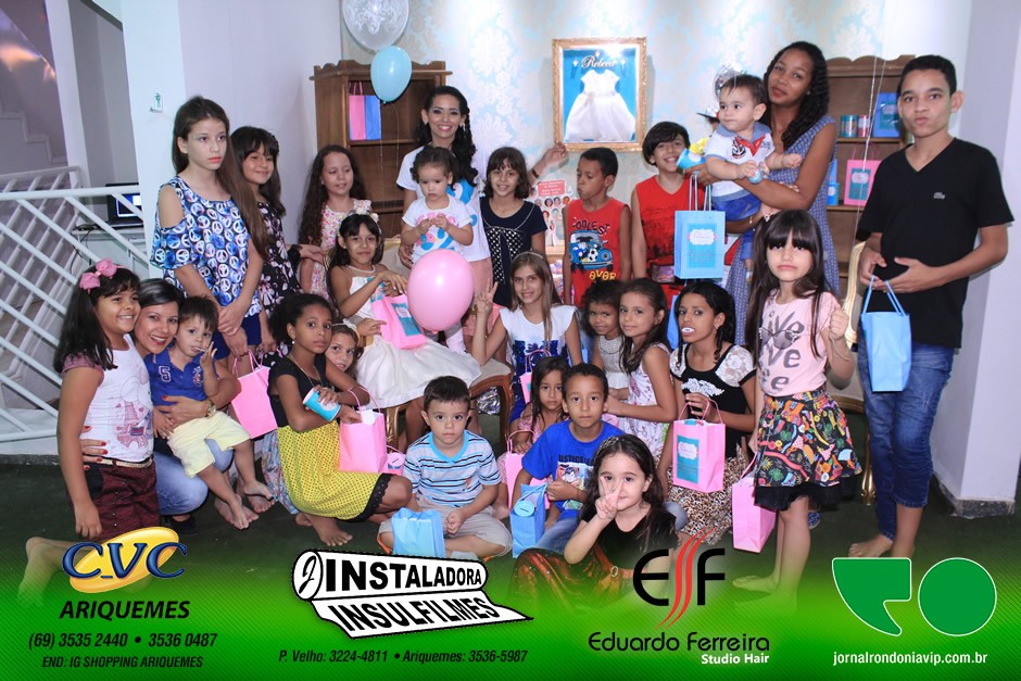 Aniversário de 2 anos da Rebeca