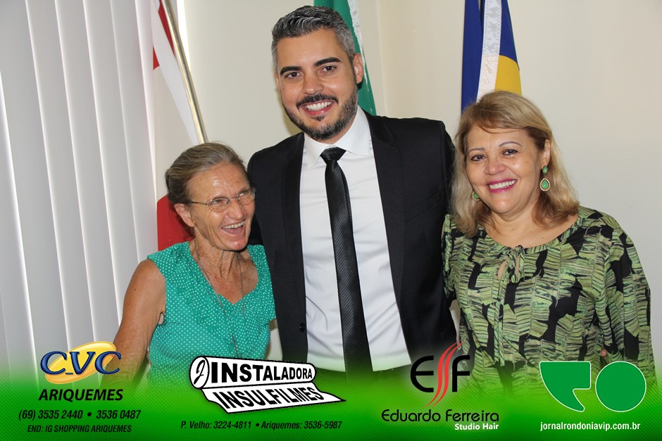 Diplomação dos eleitos em Ariquemes