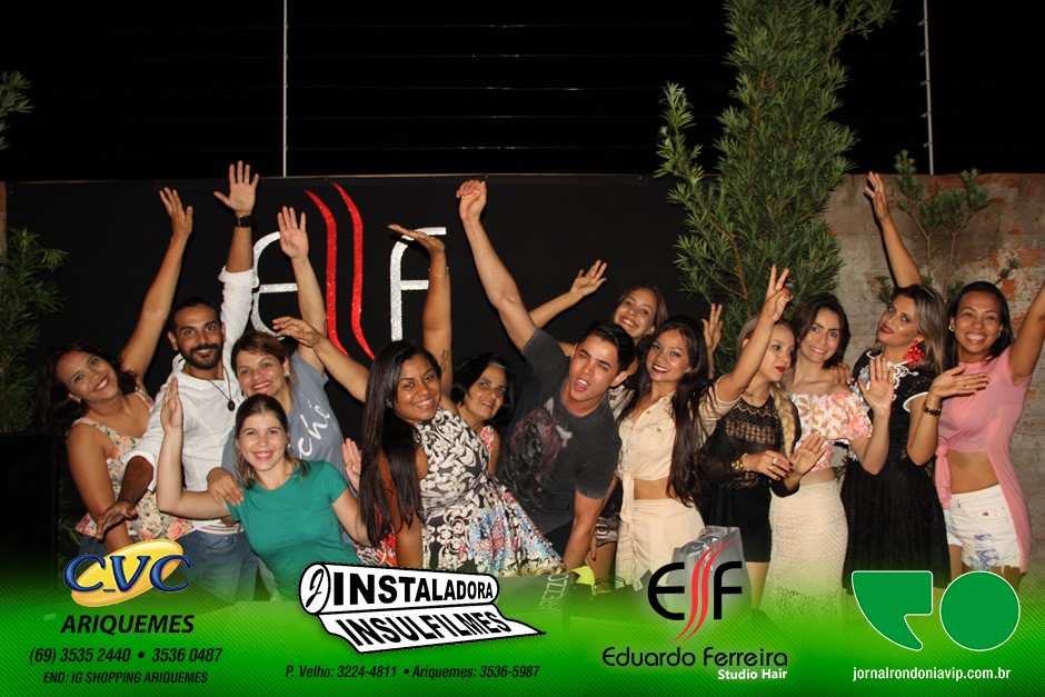 Confraternização equipe Eduardo Ferreira Studio Hair