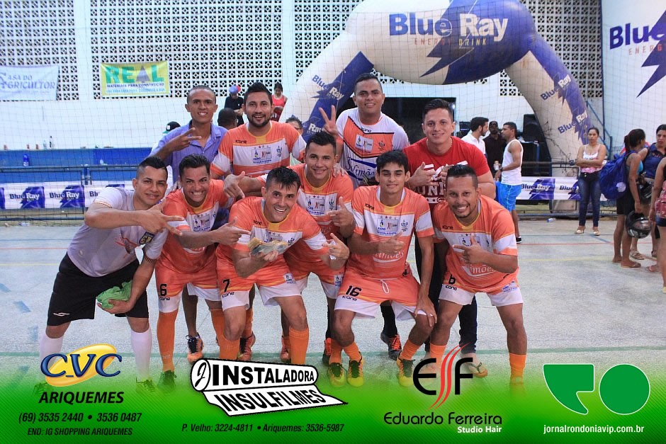 Final da Copa Blue Ray de futsal e Baile do Chopp 