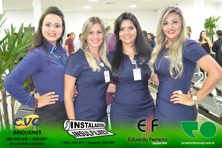 Inauguração agência Sicoob Vale do Jamari no IG Shopping