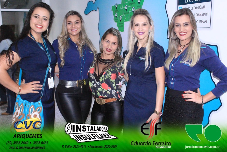 34ª Expoari - Inauguração novo Stand do Sicoob Vale do Jamari 