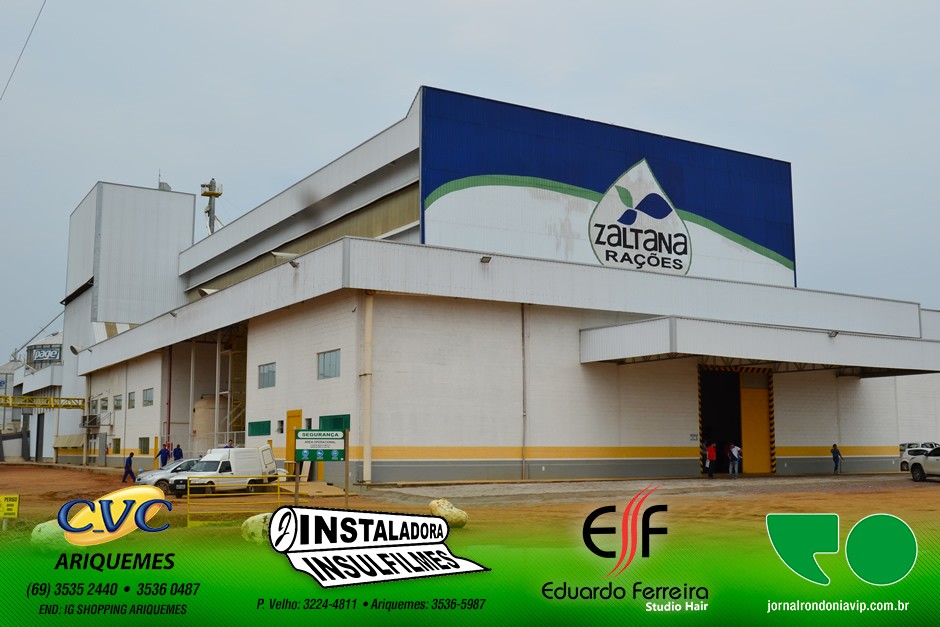 Inauguração da indústria Zaltana Rações