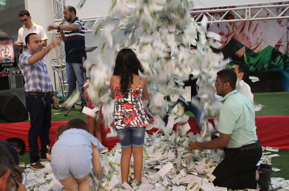1° Sorteio da promoção Show de prêmios IG Shopping e Sup. Irmãos Gonçalves