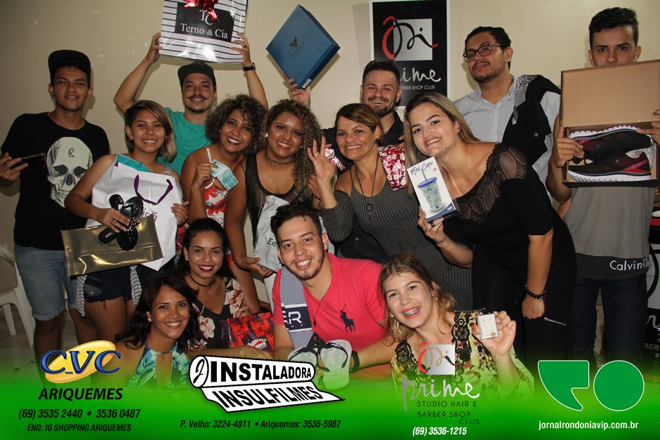 Confraternização Prime Studio Hair e Prime Barber Shop Club