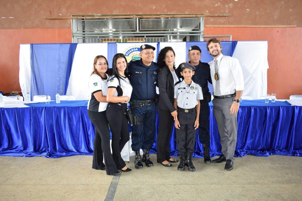 Cerimônia de Abertura da Guarda Mirim em Buritis