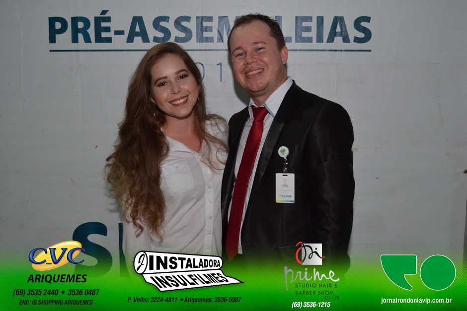 Pré Assembleia Sicoob Vale do Jamari em Rio Crespo