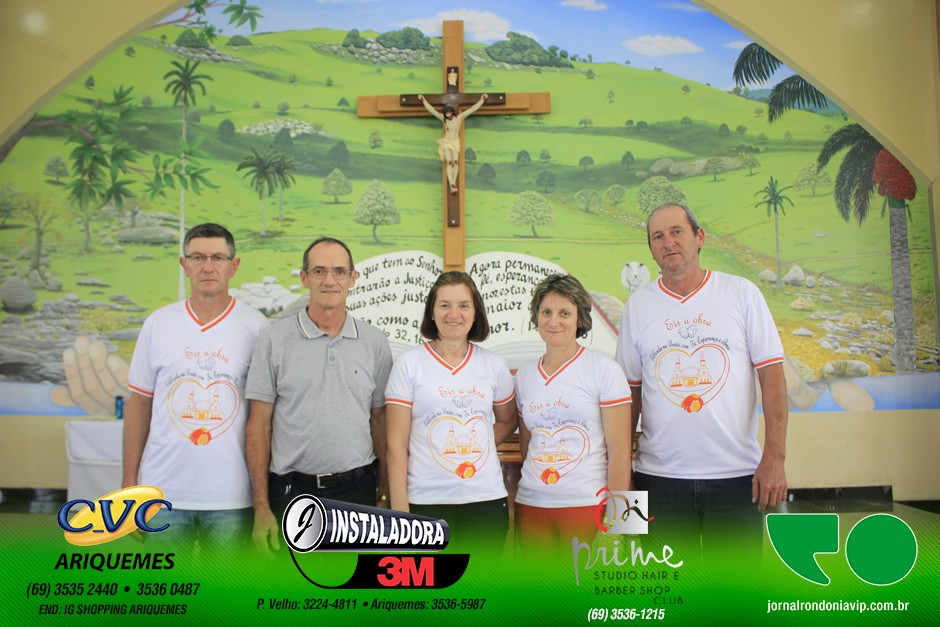 Inauguração do novo templo da Igreja Católica em Monte Negro