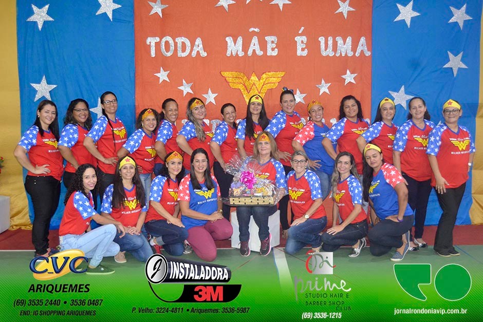 Comemoração Dia das Mães na Escola Monteiro Lobato - Terceiro Dia