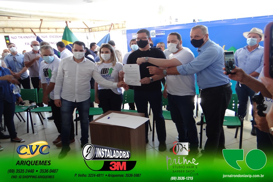 Lançamento do Programa Tchau Poeira em Ariquemes