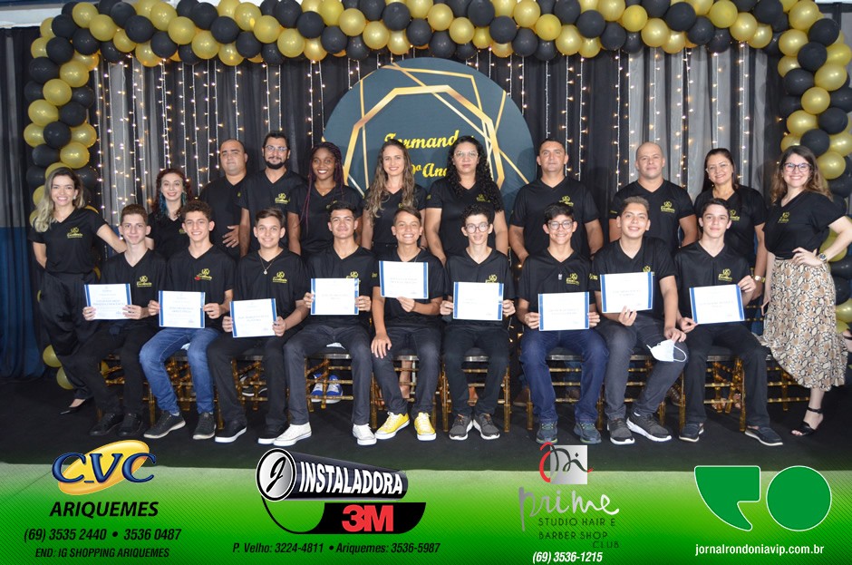 Formatura do 9º ano do Colégio Excelência