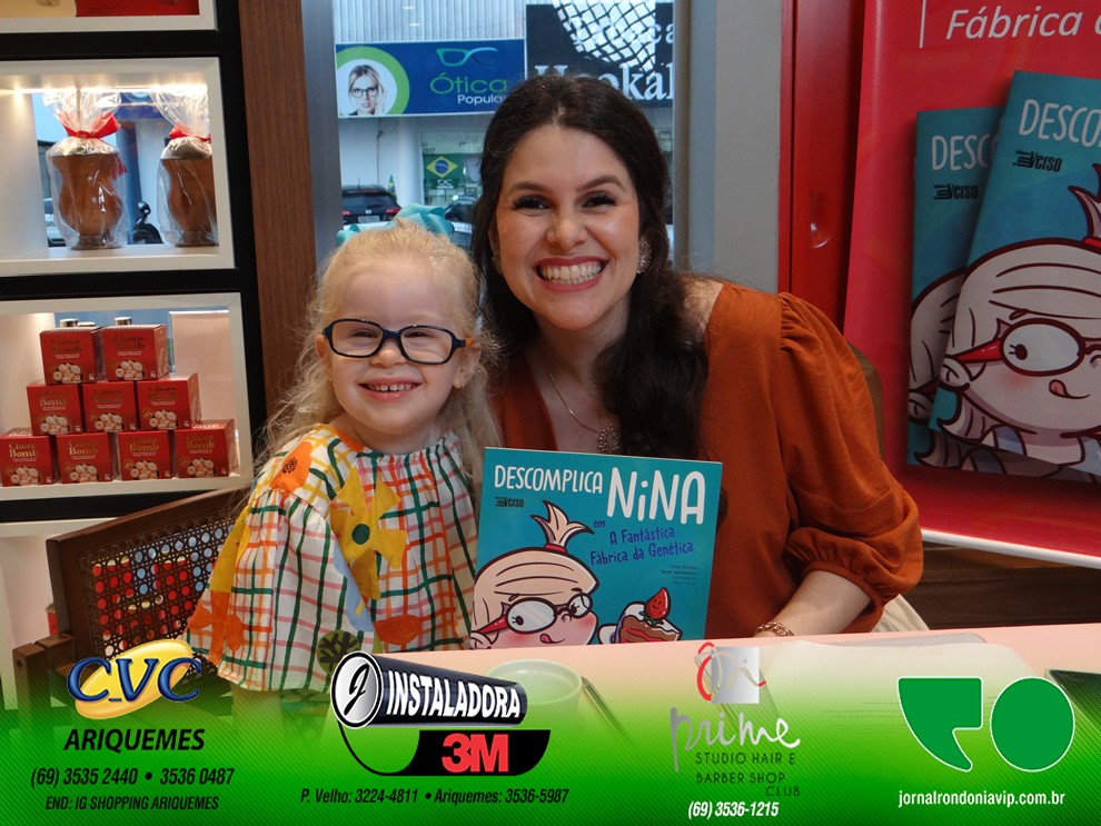 Lançamento do livro: Descomplica Nina