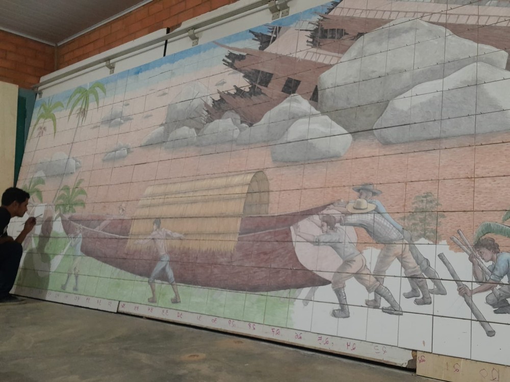 Artista rondoniense fará exposição de obras na praça das Três Caixas d’Água, em Porto Velho