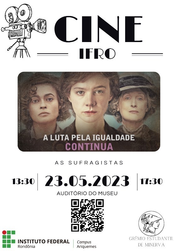 Projeto “CINE IFRO – Brasil: das diversidades às desigualdades” tem ações realizadas no Campus Ariquemes