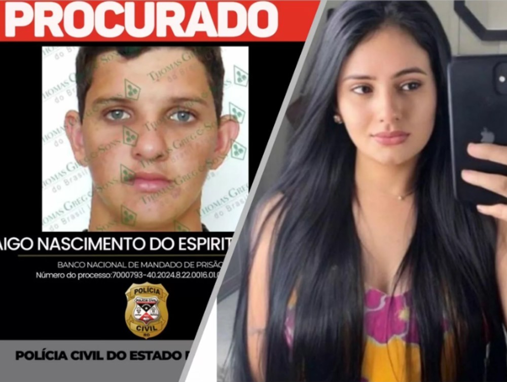 Imagem do acusado de matar a jovem Aline Bezerra em Costa Marques é divulgado pela Polícia Civil