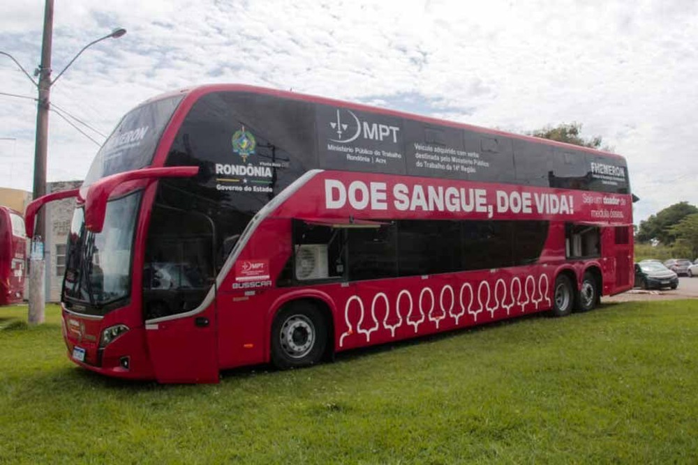 Unidade Móvel de Coleta de Sangue será inaugurada em Rondônia para ampliar doações