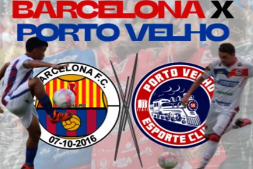 Barcelona e Porto Velho fica em 1 a 1 na primeira semifinal do Campeonato
