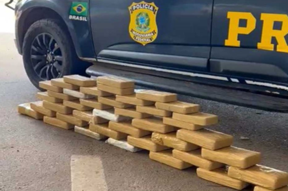 PRF apreende mais de 40 kg de entorpecentes em Vilhena