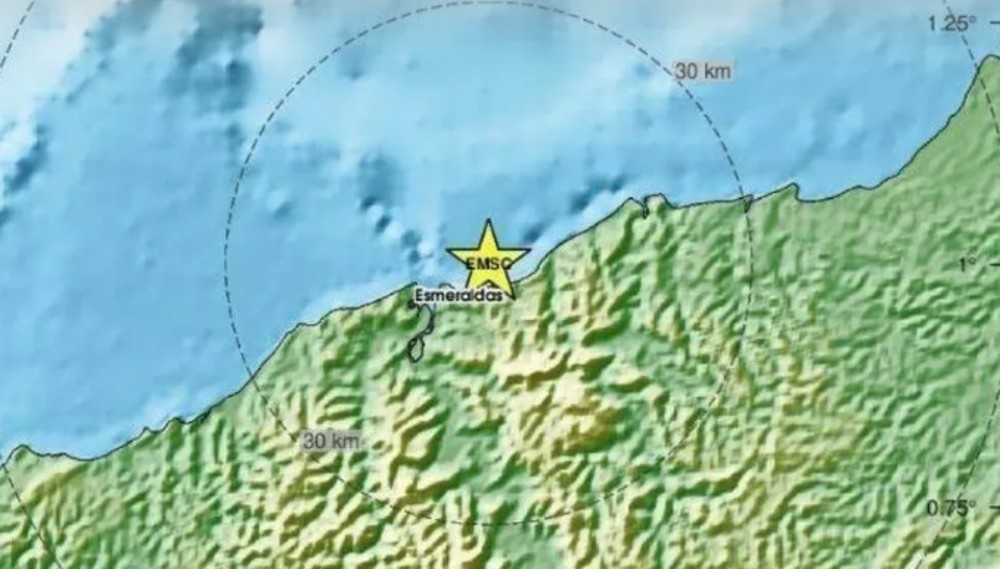 Terremoto de magnitude 6,3 atinge costa do Equador, diz agência