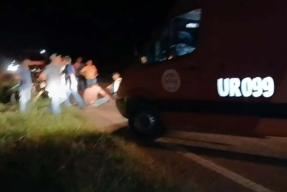 Acidente envolvendo duas motos deixa um morto e outro ferido na BR 435