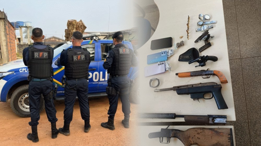 Polícia Militar prende dois acusados de torturar vítima durante assalto em propriedade rural