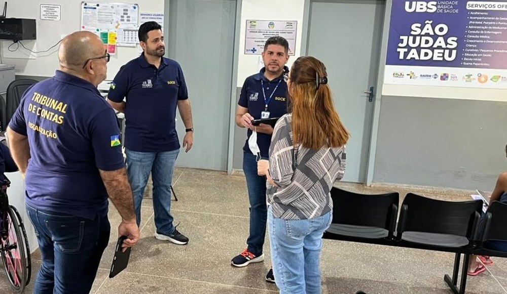 TCE realiza fiscalizações em unidades de saúde de Cacoal