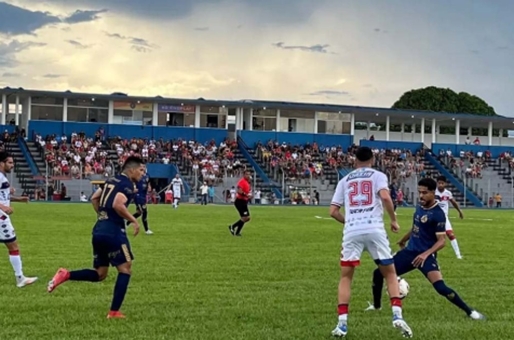 Gazin Porto Velho vence o Aparecidense por 3 a 1 no estádio Aluízio Ferreira