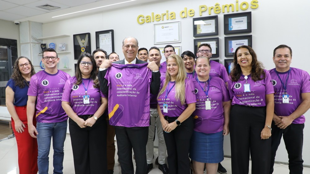 TJRO apoia a campanha nacional "IIA Brasil 2025", do Instituto dos Auditores Internos do Brasil