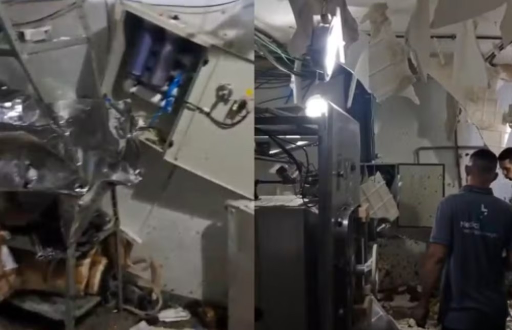 Máquina de esterilização explode e destrói sala do Hospital de Base