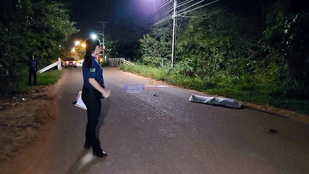 Idoso de 62 anos morre atropelado em Cacoal