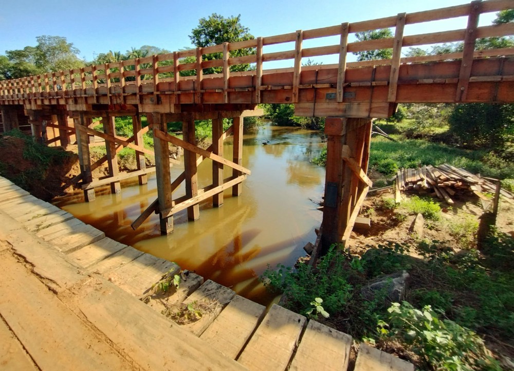 Ação parlamentar viabiliza construção de pontes na zona rural de Monte Negro