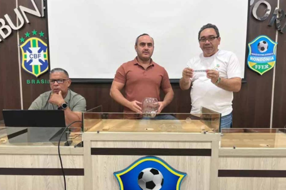 Definido por sorteio jogos do Rondoniense Juniores de Futebol