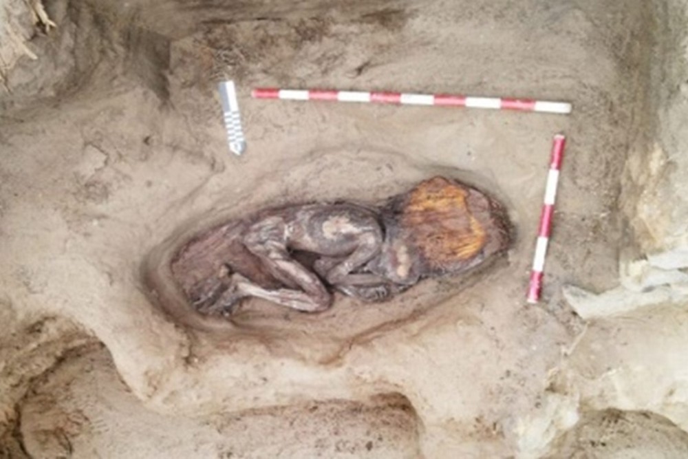 Arqueólogos encontram múmia de 5 mil anos em depósito de lixo
