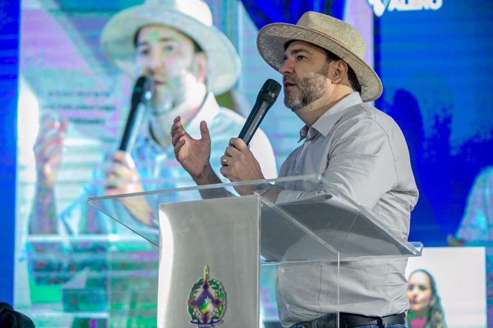 Presidente da ALE destaca presença de Ronaldo Caiado na Rondônia Rural Show