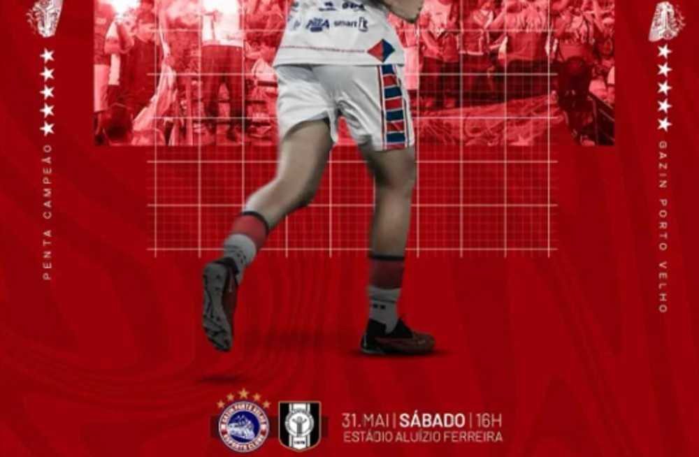 Gazin Porto Velho enfrenta o Ceilândia neste sábado (31) no Estádio Aluizão