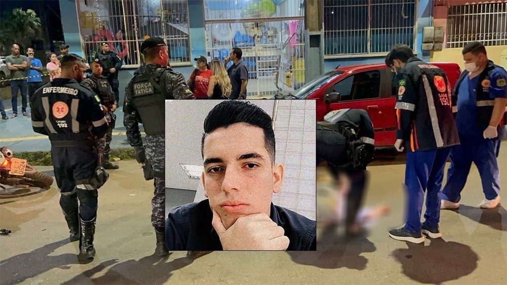 Jovem que morreu atropelado por carreta tinha 22 anos; esposa ficou ferida e foi levada ao hospital
