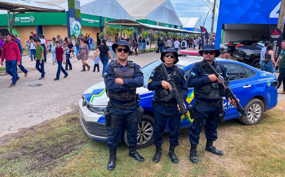 Polícia Militar garante segurança na 12ª Rondônia Rural Show, que bate recorde de público