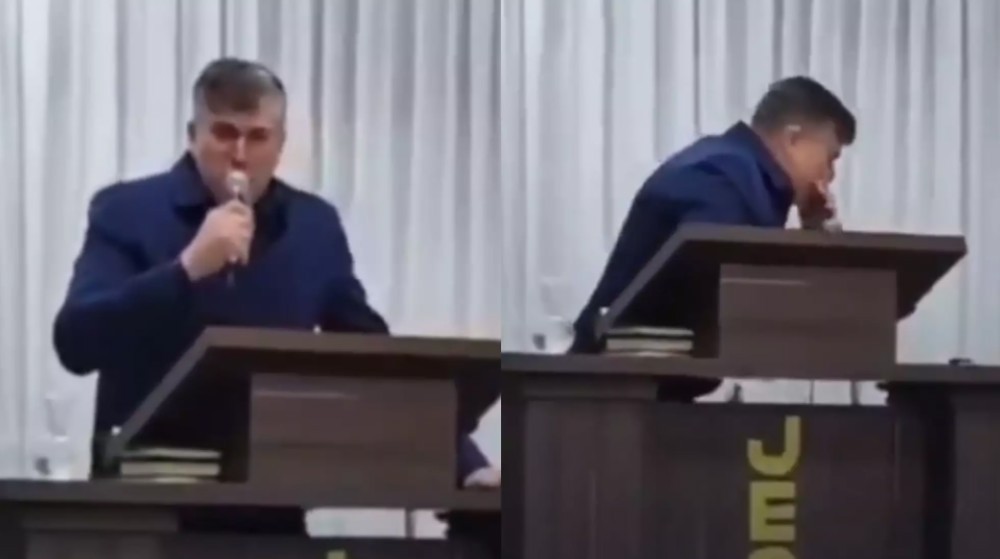 Pastor de SC morre enquanto pregava em culto transmitido ao vivo na internet