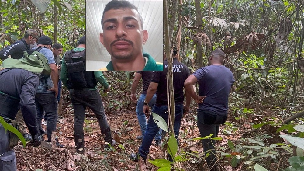 Restos mortais de homem assassinado pelo cunhado são encontrados em mata