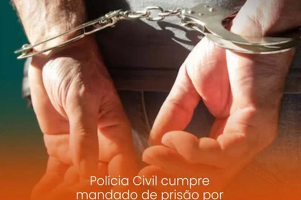 Polícia Civil cumpre mandado de prisão por estupro de vulnerável