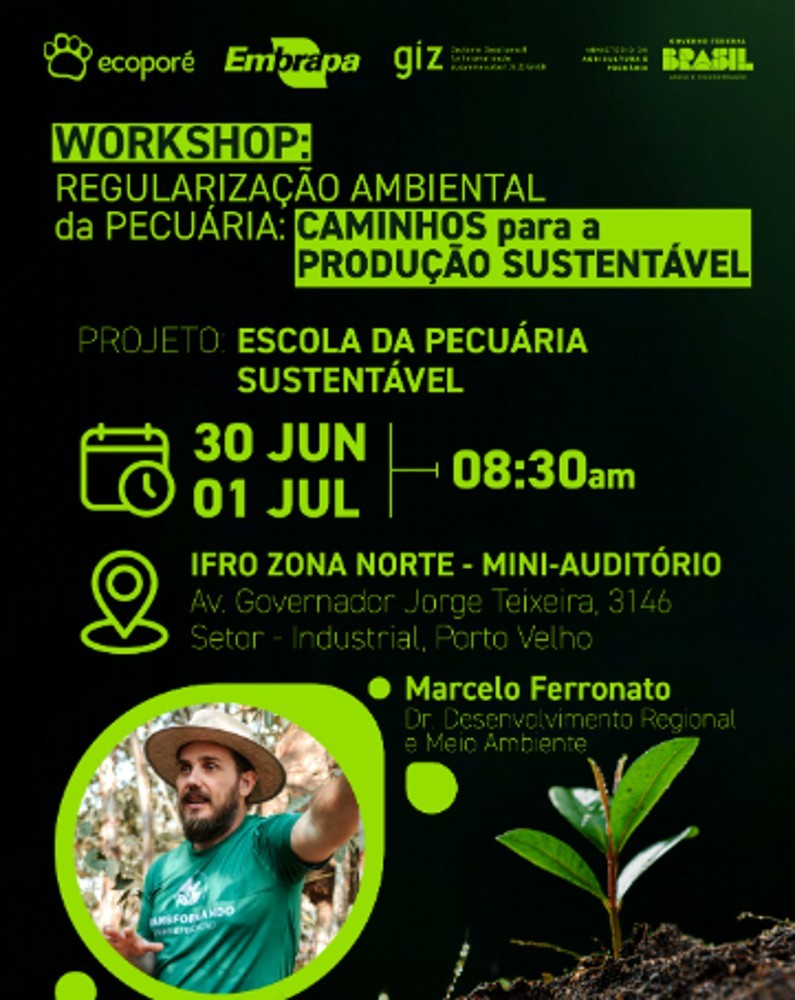 Pecuária sustentável é destaque em Porto Velho