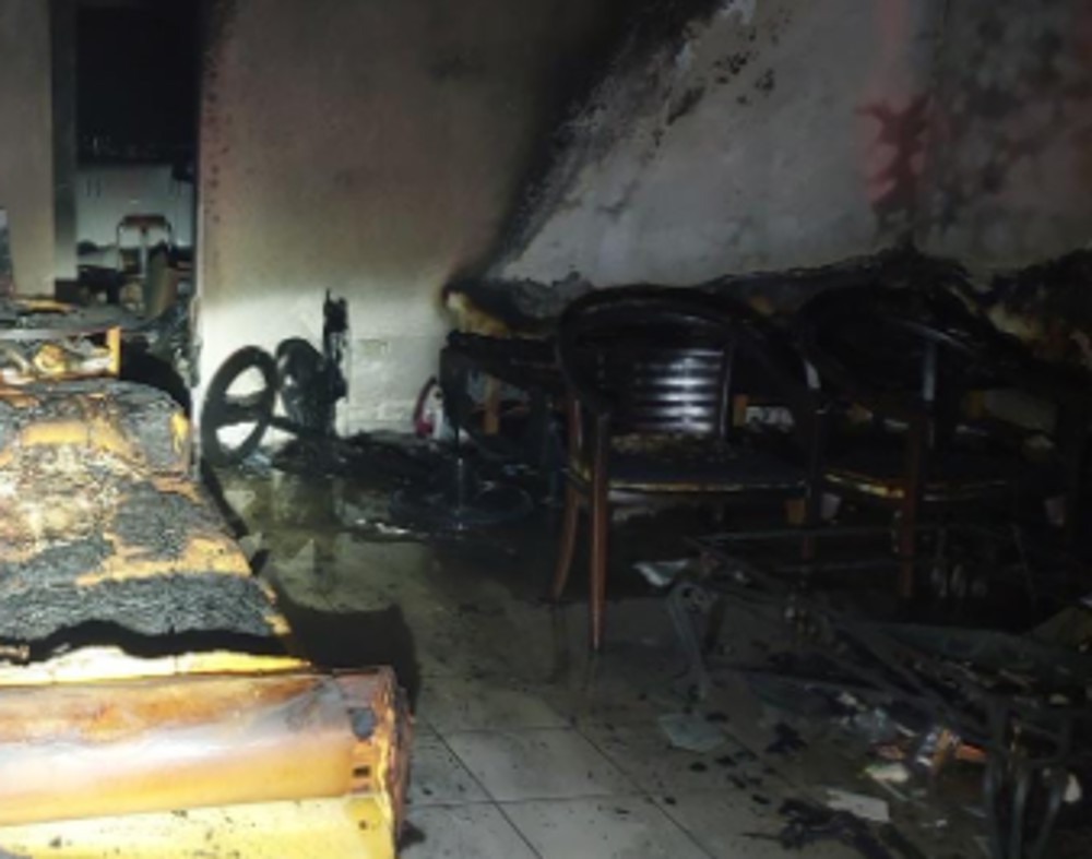 Filho incendeia residência da própria mãe na região Central