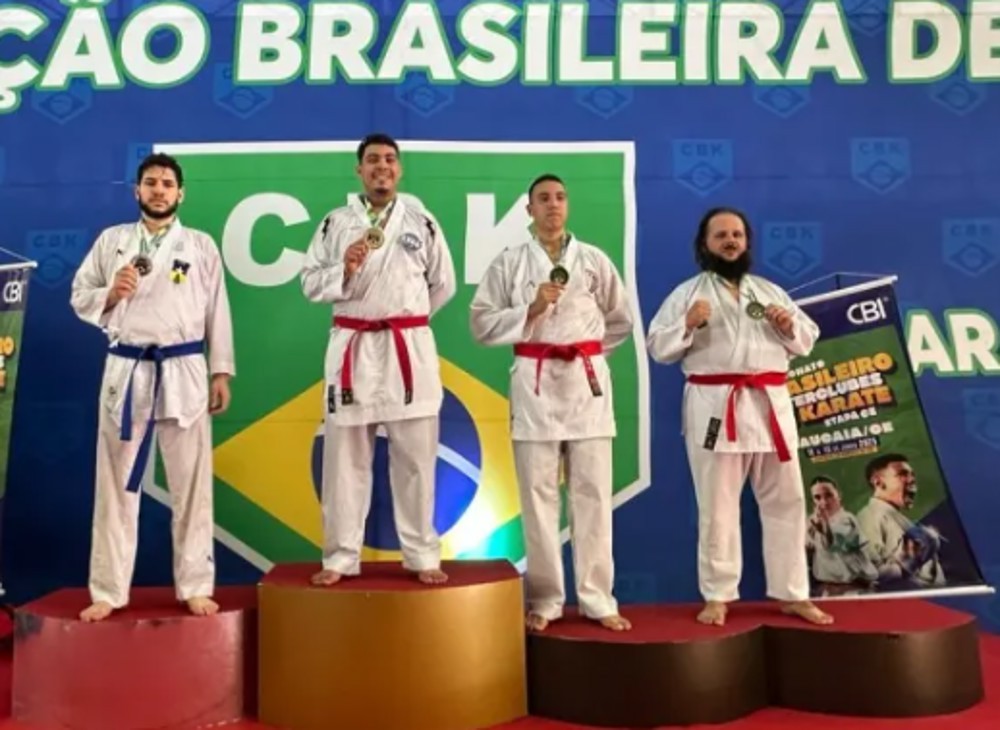 RO conquista cinco medalhas no Campeonato Brasileiro de Karatê com suporte do governo do estado