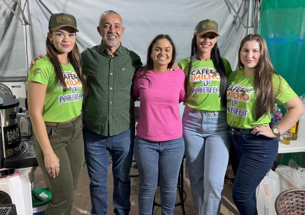 Deputada Dra. Taíssa prestigia festa cultural Café com Milho em Espigão do Oeste