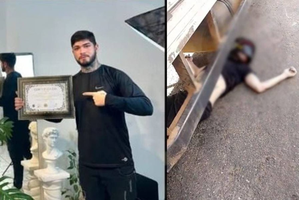 Tatuador de 24 anos vai parar com moto embaixo de caminhão, é resgatado, mas morre no Hospital