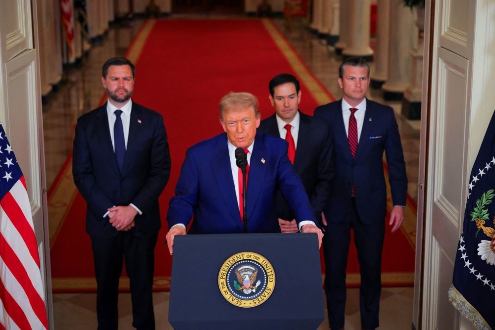 Presidente Trump anuncia ataque dos EUA a instalações nucleares do Irã 