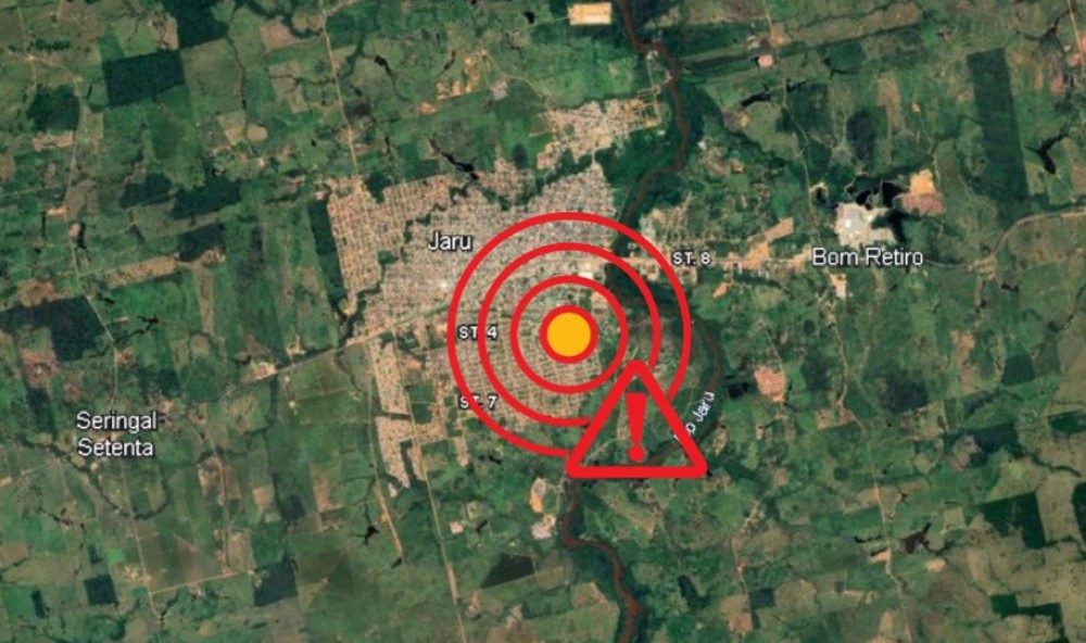 Tremor de terra é sentido na região central de Rondônia 
