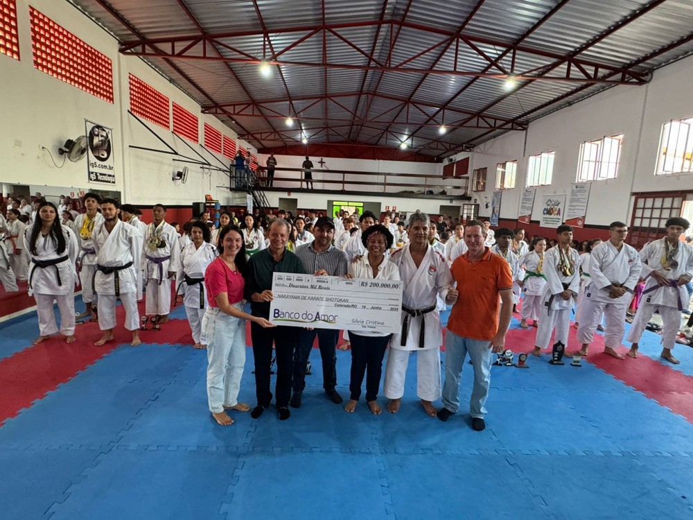 Em Colorado do Oeste, Associação Nakayama de Karatê recebe R$ 200 mil da deputada Sílvia Cristina