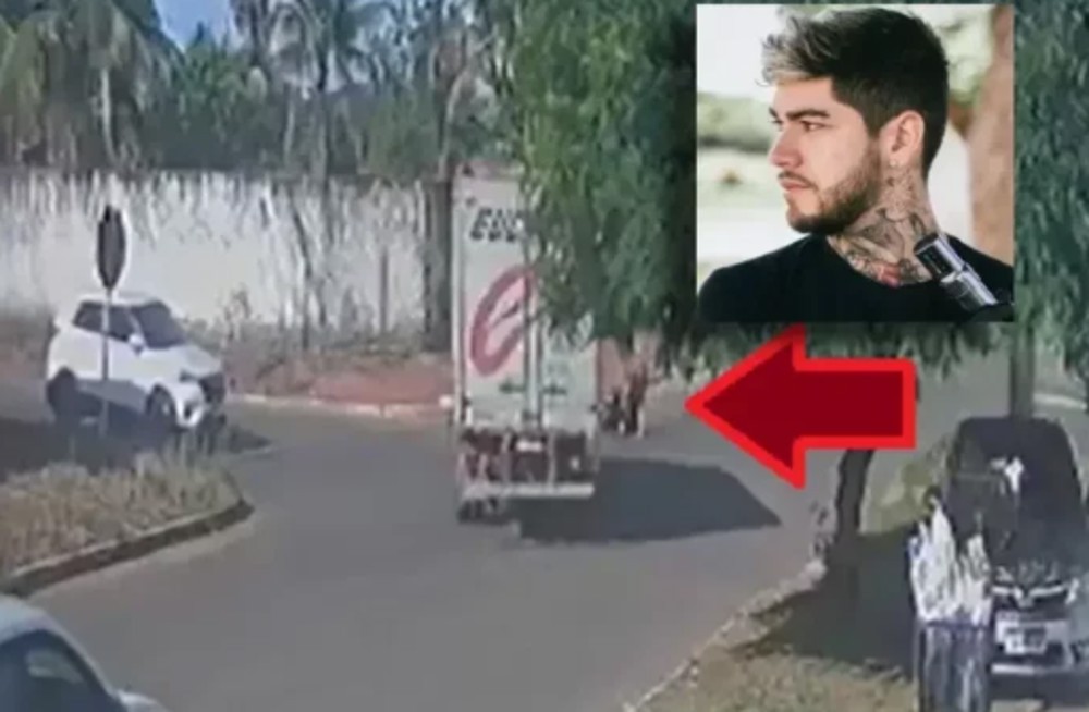 Vídeo mostra momento da colisão que tirou a vida de tatuador em Vilhena