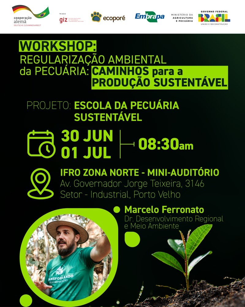 Modelos sustentáveis para a pecuária são debatidos em Rondônia